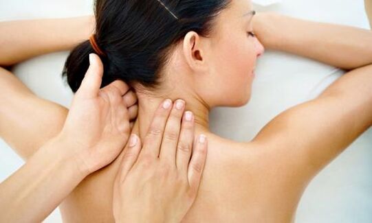 Massage cervical spine