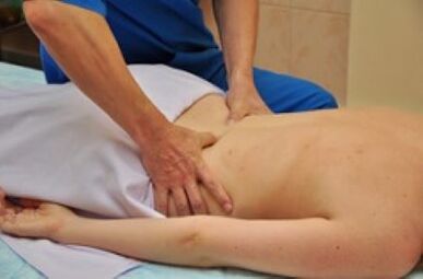 Massage in the treatment of lumbar osteoarthritis