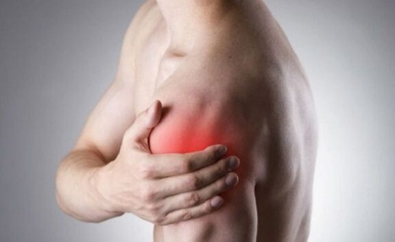 glenohumeral arthritis is the cause of back pain below the left shoulder blade