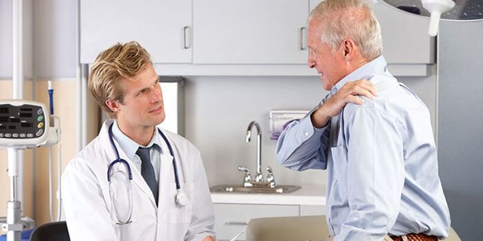 Shoulder pain due to arthritis