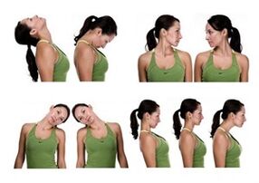 A set of therapeutic exercises for cervical spondylosis